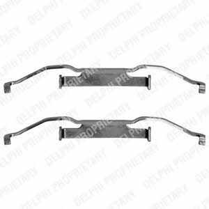 Delphi LX0153 Mounting kit brake pads LX0153: Buy near me in Poland at 2407.PL - Good price!