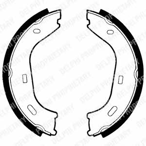 Delphi LS1372 Parking brake shoes LS1372: Buy near me at 2407.PL in Poland at an Affordable price!