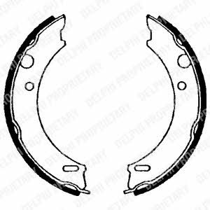 Delphi LS1657 Parking brake shoes LS1657: Buy near me at 2407.PL in Poland at an Affordable price!