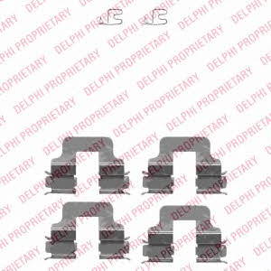 Delphi LX0342 Mounting kit brake pads LX0342: Buy near me in Poland at 2407.PL - Good price!