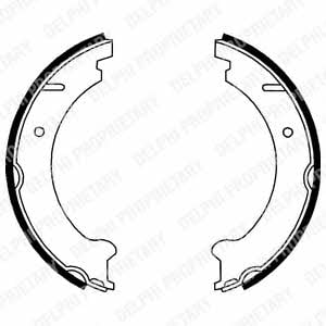 Delphi LS1781 Parking brake shoes LS1781: Buy near me at 2407.PL in Poland at an Affordable price!