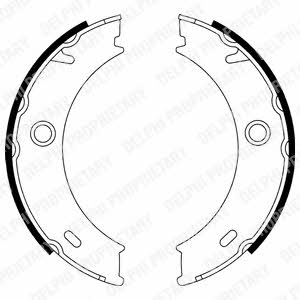 Delphi LS1917 Parking brake shoes LS1917: Buy near me at 2407.PL in Poland at an Affordable price!