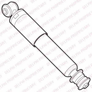 Delphi D2256302 Rear oil shock absorber D2256302: Buy near me at 2407.PL in Poland at an Affordable price!