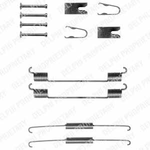 Delphi LY1265 Комплект монтажный тормозных колодок LY1265: Отличная цена - Купить в Польше на 2407.PL!