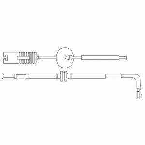 Delphi LZ0155 Warning contact, brake pad wear LZ0155: Buy near me in Poland at 2407.PL - Good price!