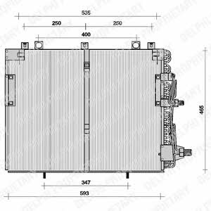 Delphi TSP0225036 Радиатор кондиционера (Конденсатор) TSP0225036: Отличная цена - Купить в Польше на 2407.PL!