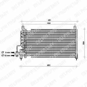 Delphi TSP0225049 Радиатор кондиционера (Конденсатор) TSP0225049: Отличная цена - Купить в Польше на 2407.PL!
