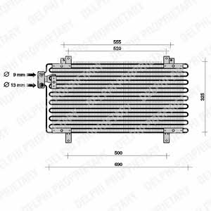 Delphi TSP0225059 Радиатор кондиционера (Конденсатор) TSP0225059: Отличная цена - Купить в Польше на 2407.PL!