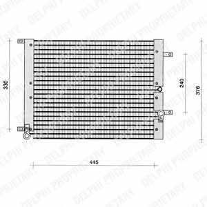 Delphi TSP0225191 Радиатор кондиционера (Конденсатор) TSP0225191: Отличная цена - Купить в Польше на 2407.PL!