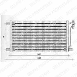 Delphi TSP0225236 Радиатор кондиционера (Конденсатор) TSP0225236: Отличная цена - Купить в Польше на 2407.PL!