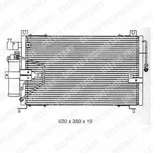 Delphi TSP0225256 Радиатор кондиционера (Конденсатор) TSP0225256: Отличная цена - Купить в Польше на 2407.PL!