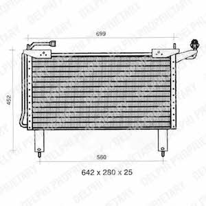 Delphi TSP0225298 Радиатор кондиционера (Конденсатор) TSP0225298: Отличная цена - Купить в Польше на 2407.PL!