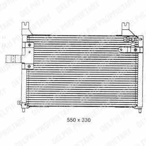 Delphi TSP0225301 Радиатор кондиционера (Конденсатор) TSP0225301: Отличная цена - Купить в Польше на 2407.PL!