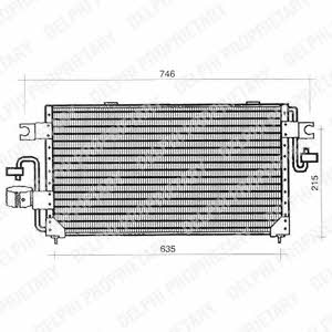 Delphi TSP0225340 Радиатор кондиционера (Конденсатор) TSP0225340: Купить в Польше - Отличная цена на 2407.PL!