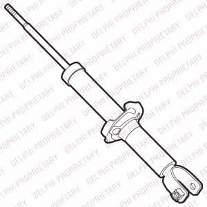 Delphi DG9144 Front oil and gas suspension shock absorber DG9144: Buy near me in Poland at 2407.PL - Good price!