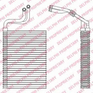 Delphi TSP0525197 Air conditioner evaporator TSP0525197: Buy near me in Poland at 2407.PL - Good price!