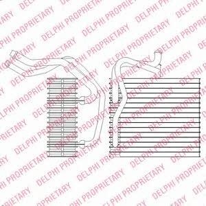 Delphi TSP0525198 Air conditioner evaporator TSP0525198: Buy near me at 2407.PL in Poland at an Affordable price!