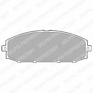 Delphi LP1305 Klocki hamulcowe, zestaw LP1305: Dobra cena w Polsce na 2407.PL - Kup Teraz!