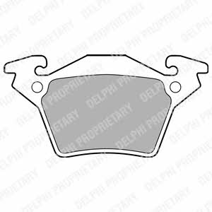 Delphi LP1471 Brake Pad Set, disc brake LP1471: Buy near me in Poland at 2407.PL - Good price!