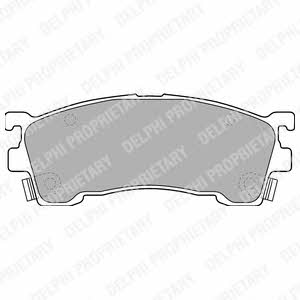 Delphi LP1518 Brake Pad Set, disc brake LP1518: Buy near me in Poland at 2407.PL - Good price!