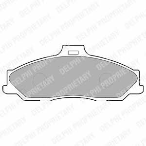 Delphi LP1555 Brake Pad Set, disc brake LP1555: Buy near me in Poland at 2407.PL - Good price!