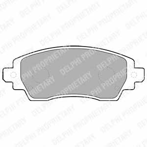 Delphi LP1560 Brake Pad Set, disc brake LP1560: Buy near me in Poland at 2407.PL - Good price!