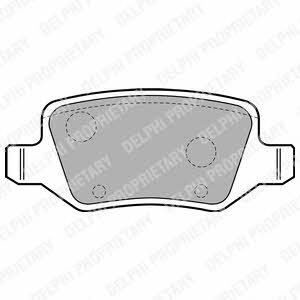 Delphi LP1741 Brake Pad Set, disc brake LP1741: Buy near me in Poland at 2407.PL - Good price!