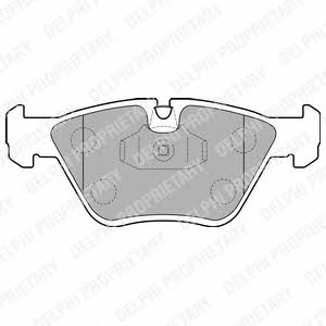 Delphi LP1843 Brake Pad Set, disc brake LP1843: Buy near me in Poland at 2407.PL - Good price!