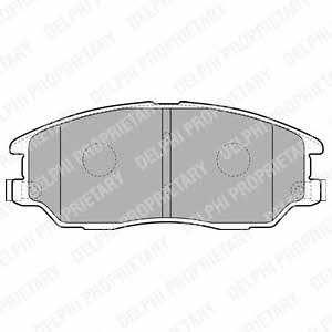 Delphi LP1857 Brake Pad Set, disc brake LP1857: Buy near me in Poland at 2407.PL - Good price!