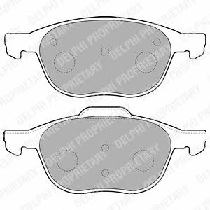 Delphi Brake Pad Set, disc brake – price 111 PLN