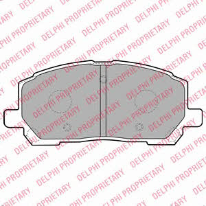 Delphi LP1908 Brake Pad Set, disc brake LP1908: Buy near me at 2407.PL in Poland at an Affordable price!