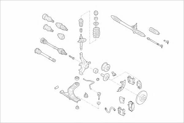  VW-01872-F Radaufhängung VW01872F: Kaufen Sie zu einem guten Preis in Polen bei 2407.PL!