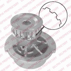 Delphi WP1091 Water pump WP1091: Buy near me in Poland at 2407.PL - Good price!