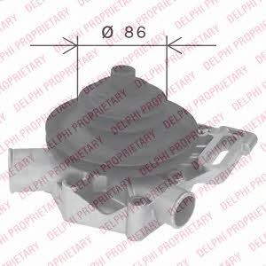 Delphi WP1109 Water pump WP1109: Buy near me in Poland at 2407.PL - Good price!