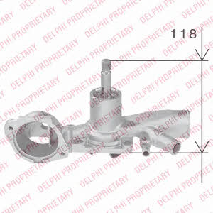 Delphi WP1125 Water pump WP1125: Buy near me in Poland at 2407.PL - Good price!