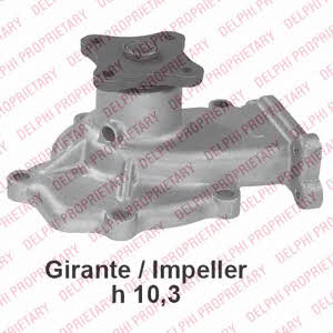 Delphi WP1742 Water pump WP1742: Buy near me in Poland at 2407.PL - Good price!