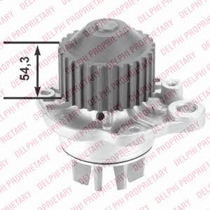 Delphi WP1866 Water pump WP1866: Buy near me in Poland at 2407.PL - Good price!
