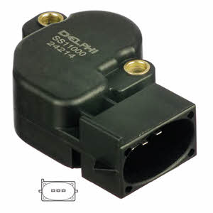 Delphi SS11000-12B1 Throttle position sensor SS1100012B1: Buy near me in Poland at 2407.PL - Good price!