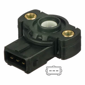 Delphi SS11002-12B1 Throttle position sensor SS1100212B1: Buy near me in Poland at 2407.PL - Good price!