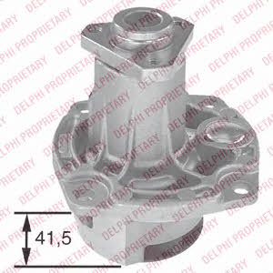 Delphi WP1050 Water pump WP1050: Buy near me in Poland at 2407.PL - Good price!