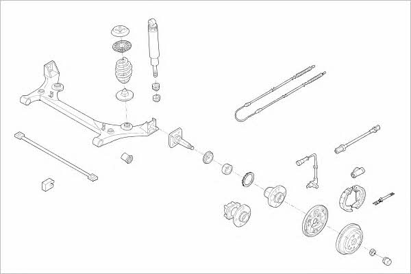  OPEL-00619-R Подвеска колеса OPEL00619R: Отличная цена - Купить в Польше на 2407.PL!