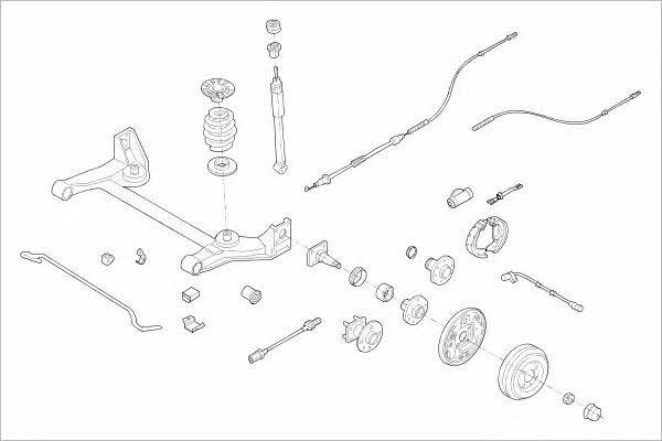  OPEL-00985-R Підвіска колеса OPEL00985R: Приваблива ціна - Купити у Польщі на 2407.PL!