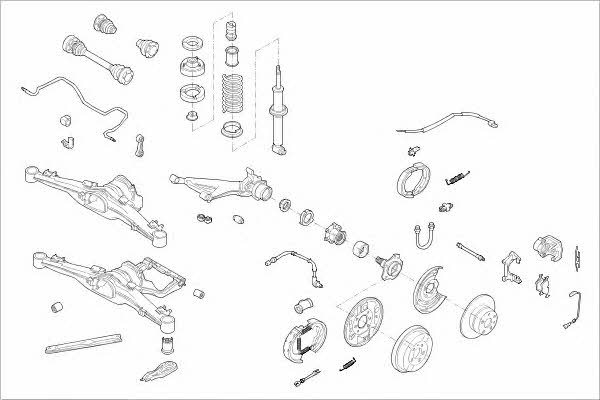  BMW-04632-R Подвеска колеса BMW04632R: Отличная цена - Купить в Польше на 2407.PL!