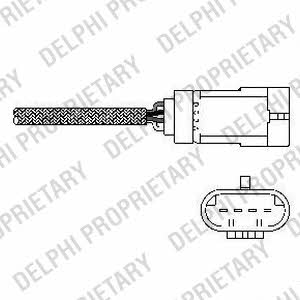 Delphi ES10793-12B1 Lambda sensor ES1079312B1: Buy near me in Poland at 2407.PL - Good price!