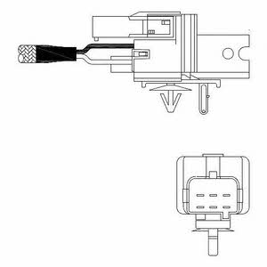 Delphi ES10925 Lambda sensor ES10925: Buy near me in Poland at 2407.PL - Good price!