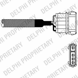 Delphi ES10976-12B1 Датчик кислородный / Лямбда-зонд ES1097612B1: Отличная цена - Купить в Польше на 2407.PL!