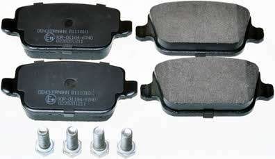 Denckermann B111010 Brake Pad Set, disc brake B111010: Buy near me in Poland at 2407.PL - Good price!