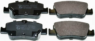 Denckermann B111016 Brake Pad Set, disc brake B111016: Buy near me in Poland at 2407.PL - Good price!