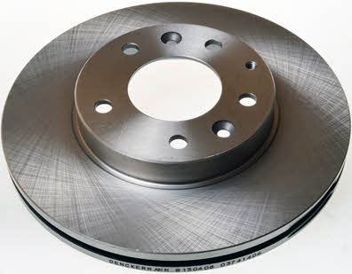 Denckermann B130408 Front brake disc ventilated B130408: Buy near me in Poland at 2407.PL - Good price!
