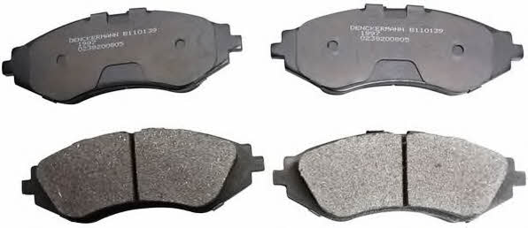 Denckermann B110139 Brake Pad Set, disc brake B110139: Buy near me in Poland at 2407.PL - Good price!